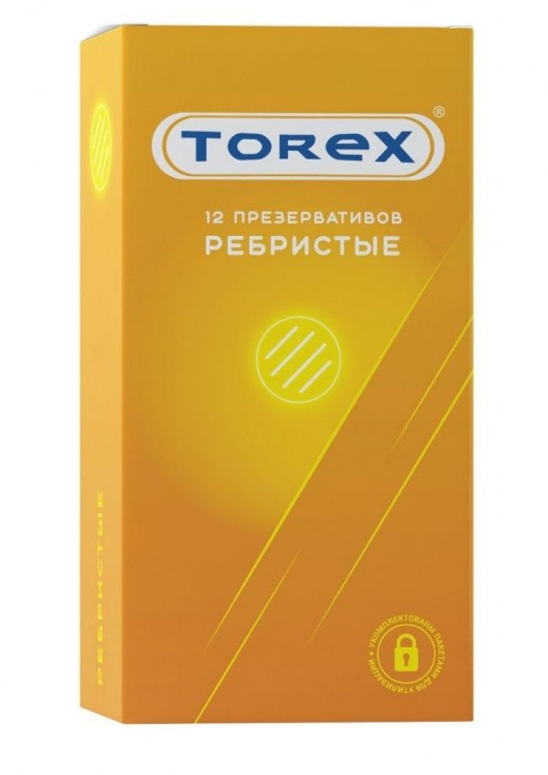 Текстурированные презервативы Torex  Ребристые  - 12 шт. - Torex - купить с доставкой в Орехово-Зуево
