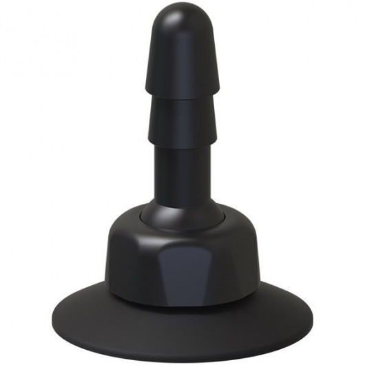 Плаг с присоской для фиксации насадок Deluxe 360° Swivel Suction Cup Plug - Doc Johnson - купить с доставкой в Орехово-Зуево