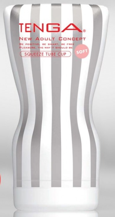 Мастурбатор TENGA Squeeze Tube Cup Soft - Tenga - в Орехово-Зуево купить с доставкой