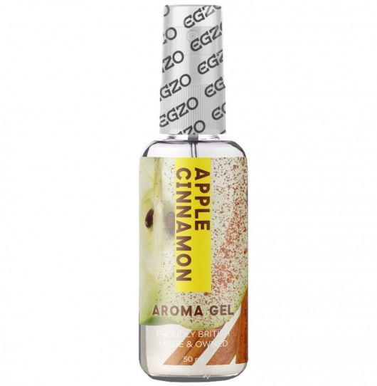 Интимный лубрикант EGZO AROMA с ароматом яблока и корицы - 50 мл. - EGZO - купить с доставкой в Орехово-Зуево