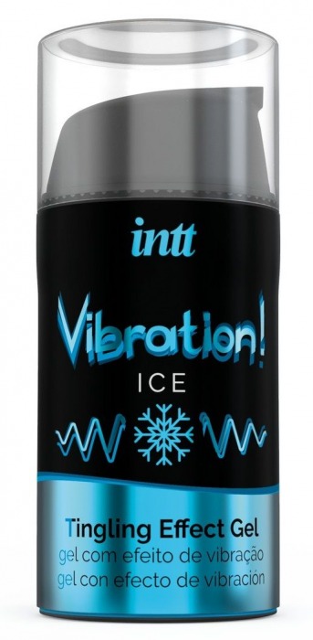 Жидкий интимный гель с эффектом вибрации Vibration! Ice - 15 мл. - INTT - купить с доставкой в Орехово-Зуево