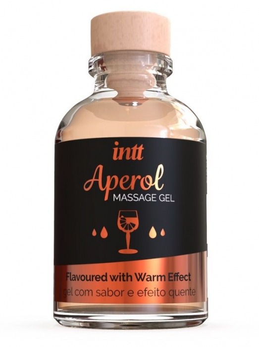 Массажный гель с согревающим эффектом Aperol - 30 мл. - INTT - купить с доставкой в Орехово-Зуево