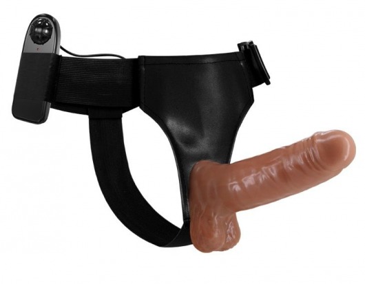 Страпон на трусиках с вибрацией Ultra Passionate Harness - 16 см. - Baile - купить с доставкой в Орехово-Зуево