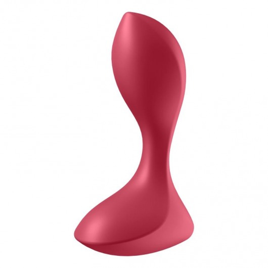 Красный вибромассажёр простаты Satisfyer Backdoor Lover - 14 см. - Satisfyer - в Орехово-Зуево купить с доставкой