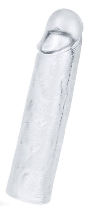 Прозрачная насадка-удлинитель Flawless Clear Penis Sleeve Add 1 - 15,5 см. - Lovetoy - в Орехово-Зуево купить с доставкой