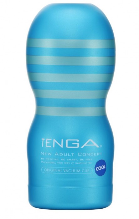 Мастурбатор с охлаждающей смазкой TENGA Original Vacuum Cup Cool - Tenga - в Орехово-Зуево купить с доставкой