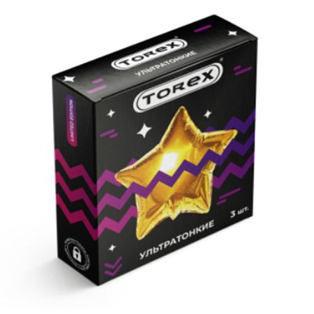 Презервативы Torex Party  Ультратонкие  - 3 шт. - Torex - купить с доставкой в Орехово-Зуево