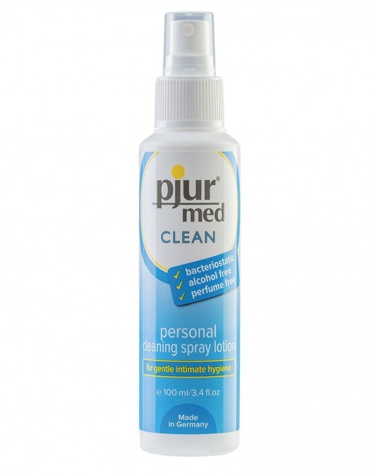 Гигиенический спрей pjur MED Clean Spray - 100 мл. - Pjur - купить с доставкой в Орехово-Зуево