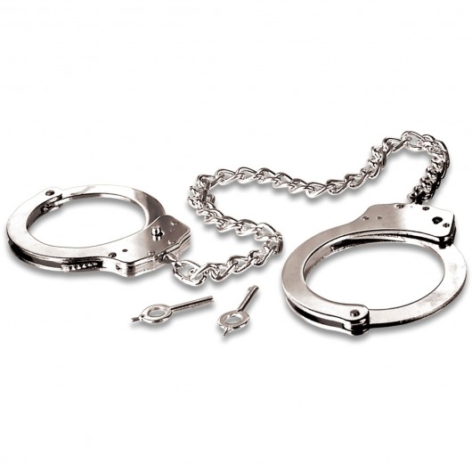 Металлические наручники Metal Leg Cuffs - Pipedream - купить с доставкой в Орехово-Зуево