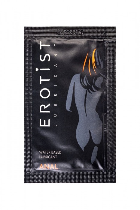 Пробник лубриканта на водной основе Erotist Anal - 4 мл. - Erotist Lubricants - купить с доставкой в Орехово-Зуево