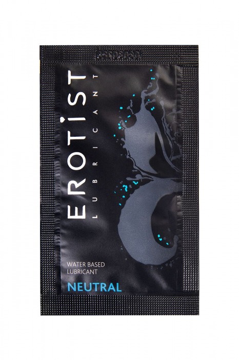 Пробник лубриканта на водной основе Erotist Neutral - 4 мл. - Erotist Lubricants - купить с доставкой в Орехово-Зуево