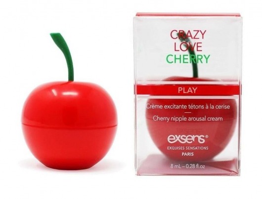 Крем для стимуляции сосков Crazy Love Cherry - 8 мл. - Exsens - купить с доставкой в Орехово-Зуево