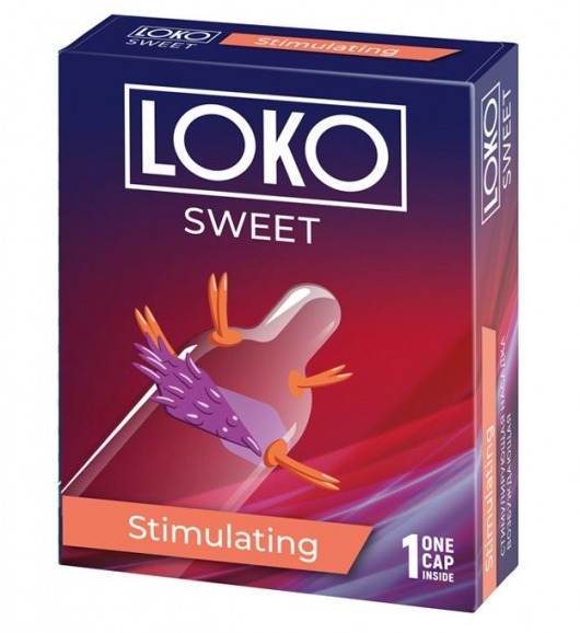 Стимулирующая насадка на пенис LOKO SWEET с возбуждающим эффектом - Sitabella - в Орехово-Зуево купить с доставкой