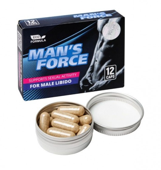 Пищевой концентрат для мужчин MANS FORCE  - 12 капсул - Sitabella - купить с доставкой в Орехово-Зуево