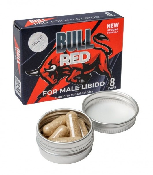 Пищевой концентрат для мужчин BULL RED - 8 капсул - Sitabella - купить с доставкой в Орехово-Зуево