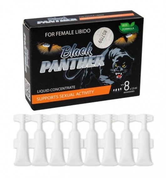 Пищевой концентрат для женщин BLACK PANTER - 8 монодоз (по 1,5 мл.) - Sitabella - купить с доставкой в Орехово-Зуево