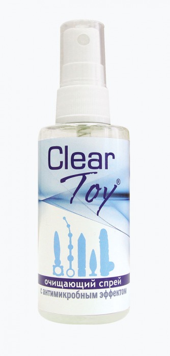 Очищающий спрей Clear Toy с антимикробным эффектом - 100 мл. - Биоритм - купить с доставкой в Орехово-Зуево