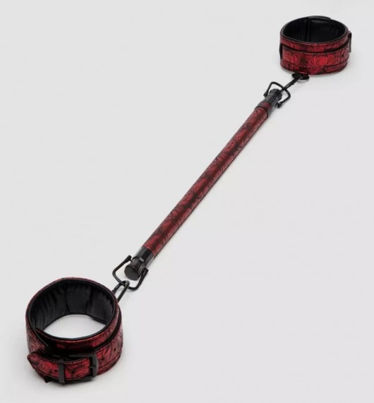 Распорка для ног Reversible Restraint Bar with Cuffs - Fifty Shades of Grey - купить с доставкой в Орехово-Зуево