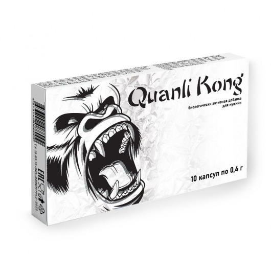 БАД для мужчин Quanli Kong - 10 капсул (400 мг.) - Quanli Kong - купить с доставкой в Орехово-Зуево
