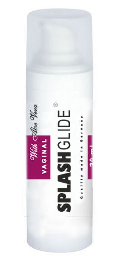 Ухаживающий лубрикант на водной основе Splashglide Vaginal With Aloe Vera - 30 мл. - Splashglide - купить с доставкой в Орехово-Зуево