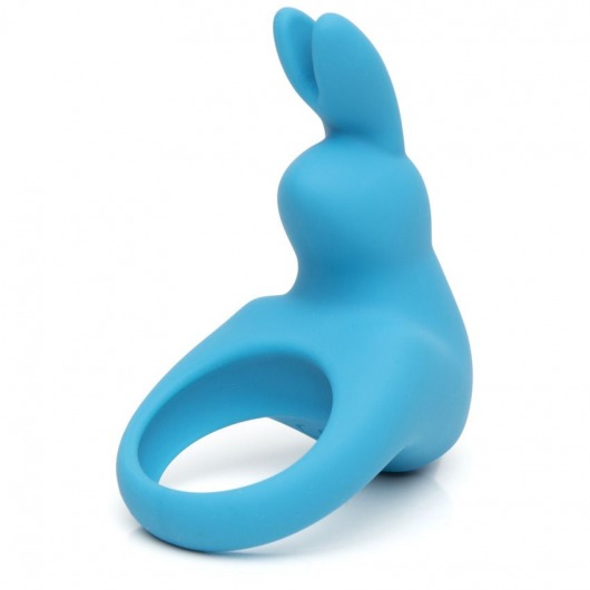 Голубое эрекционное виброкольцо Happy Rabbit Rechargeable Rabbit Cock Ring - Happy Rabbit - в Орехово-Зуево купить с доставкой