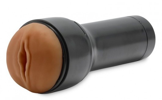 Коричневый мастурбатор-вагина Feel Stroker - Kiiroo - в Орехово-Зуево купить с доставкой