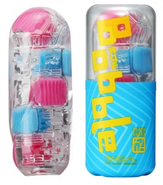 Мастурбатор Tenga Bobble Crazy Cubes - Tenga - в Орехово-Зуево купить с доставкой
