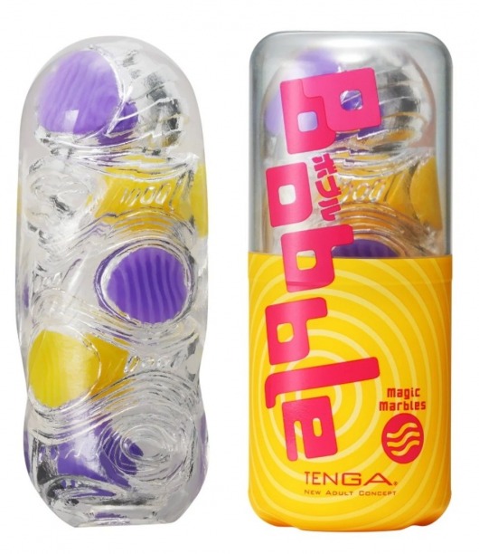 Мастурбатор Tenga Bobble Magic Marbles - Tenga - в Орехово-Зуево купить с доставкой