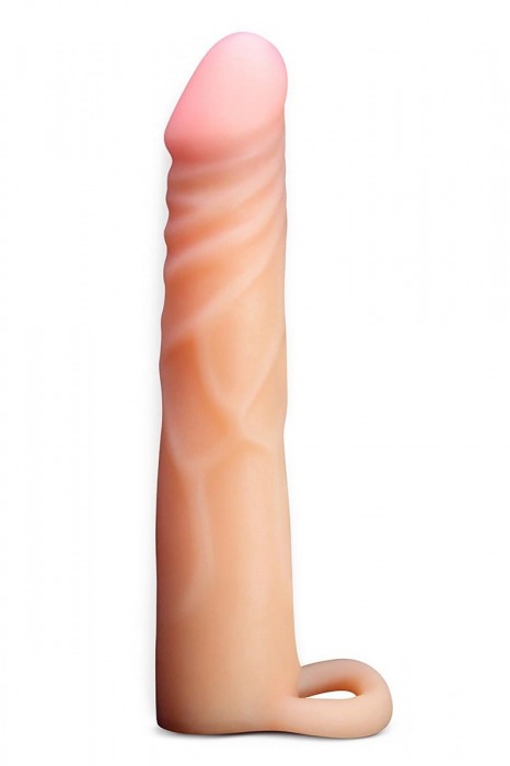 Телесная насадка на пенис Cock Xtender - 17,7 см. - Blush Novelties - в Орехово-Зуево купить с доставкой