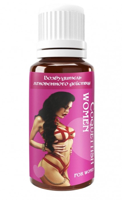 Возбудитель мгновенного действия Coquettish Women - 30 мл. - Миагра - купить с доставкой в Орехово-Зуево