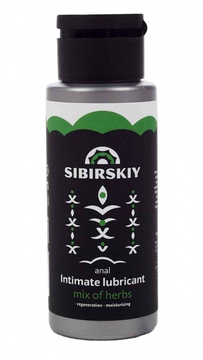 Анальный лубрикант на водной основе SIBIRSKIY с ароматом луговых трав - 100 мл. - Sibirskiy - купить с доставкой в Орехово-Зуево