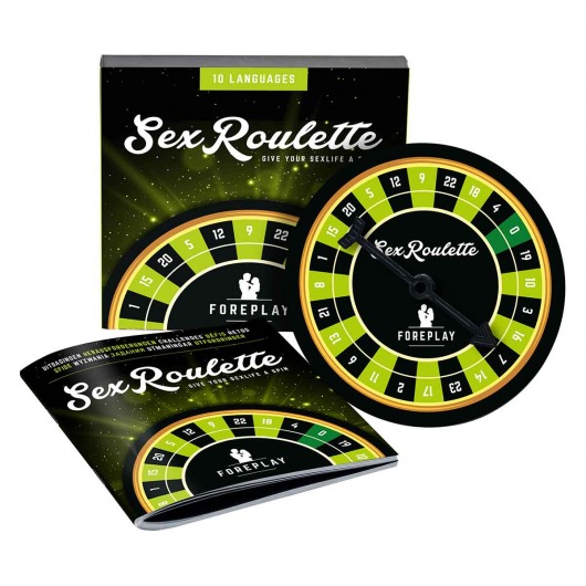 Настольная игра-рулетка Sex Roulette Foreplay - Tease&Please - купить с доставкой в Орехово-Зуево