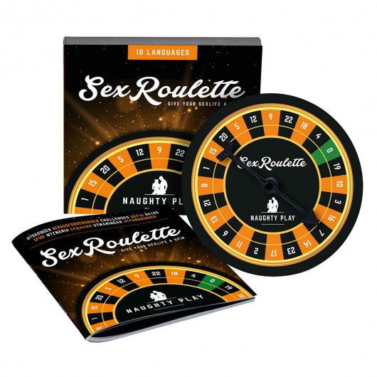 Настольная игра-рулетка Sex Roulette Naughty Play - Tease&Please - купить с доставкой в Орехово-Зуево