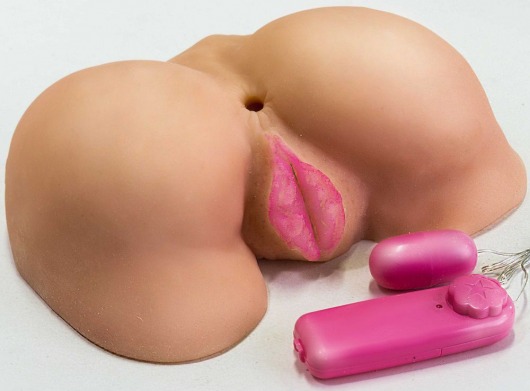 Вибровагина с двумя отверстиями и с выносным пультом - LOVETOY (А-Полимер) - в Орехово-Зуево купить с доставкой