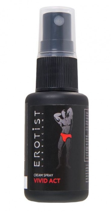 Возбуждающий крем-спрей для мужчин Erotist Vivid Act - 30 мл. - Erotist Lubricants - купить с доставкой в Орехово-Зуево
