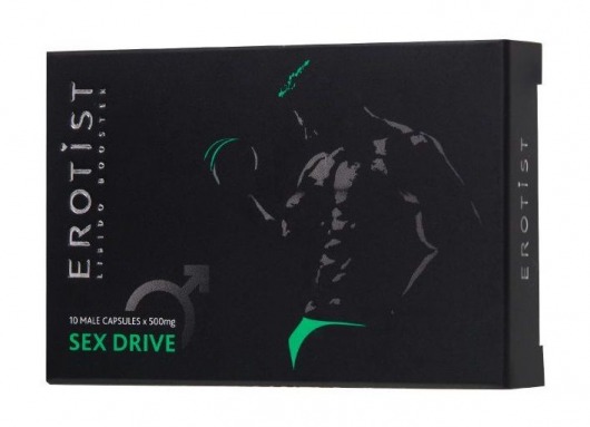 Капсулы для мужчин для повышения либидо Erotist SEX DRIVE - 10 капсул (500 мг.) - Erotist Libido Booster - купить с доставкой в Орехово-Зуево