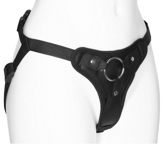 Женские трусики для фиксации насадки кольцом с внутренней насадкой - LOVETOY (А-Полимер) - купить с доставкой в Орехово-Зуево