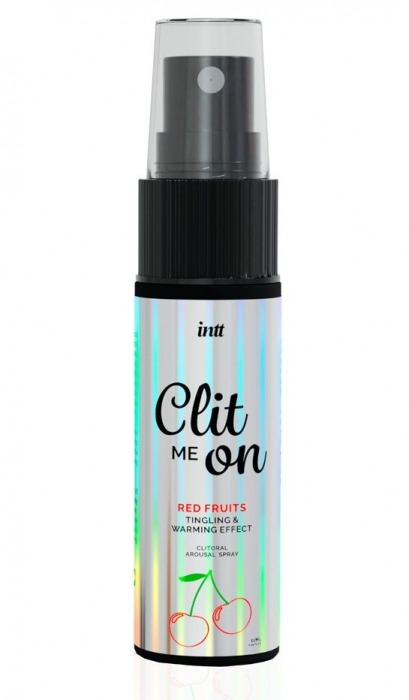 Клиторальный возбуждающий спрей Clit Me On Red Fruits - 12 мл. - INTT - купить с доставкой в Орехово-Зуево