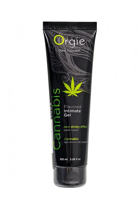 Интимный гель на водной основе ORGIE Lube Tube Cannabis - 100 мл. - ORGIE - купить с доставкой в Орехово-Зуево