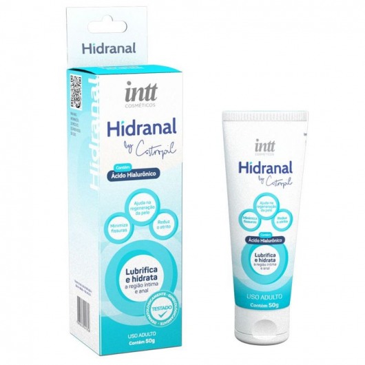 Лубрикант на водной основе Hidranal с гиалуроновой кислотой - 50 гр. - INTT - купить с доставкой в Орехово-Зуево