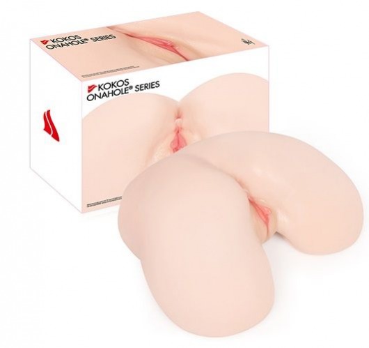 Мастурбатор-полуторс с двойным слоем материала Maria Onahole Real Vagina - KOKOS - в Орехово-Зуево купить с доставкой