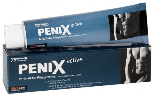Возбуждающий крем для мужчин PeniX active - 75 мл. - Joy Division - купить с доставкой в Орехово-Зуево