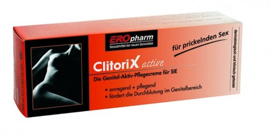 Возбуждающий крем для женщин ClitoriX active - 40 мл. - Joy Division - купить с доставкой в Орехово-Зуево