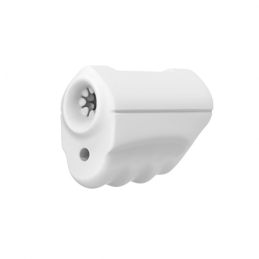 Белый вибромастурбатор Mini Masturbator - Silicone Toys - в Орехово-Зуево купить с доставкой