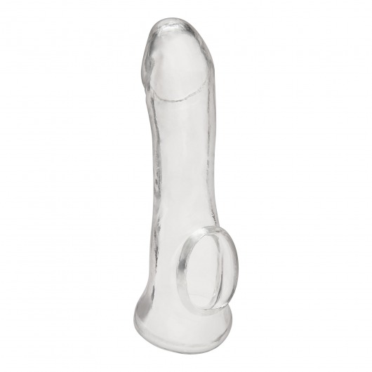 Прозрачная насадка на пенис Transparent Penis Enhancing Sleeve Extension - 15,9 см. - BlueLine - в Орехово-Зуево купить с доставкой