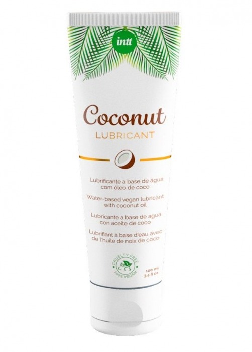 Веганская смазка на водной основе Coconut Lubricant - 100 мл. - INTT - купить с доставкой в Орехово-Зуево