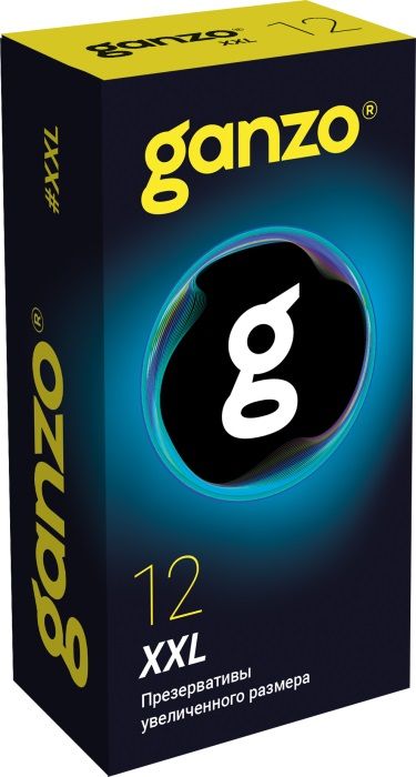 Презервативы увеличенного размера Ganzo XXL - 12 шт. - Ganzo - купить с доставкой в Орехово-Зуево