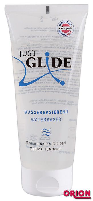 Вагинальная смазка на водной основе JUSTGLIDE - 200 мл. - Orion - купить с доставкой в Орехово-Зуево