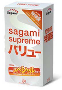 Ультратонкие презервативы Sagami Xtreme SUPERTHIN - 24 шт. - Sagami - купить с доставкой в Орехово-Зуево