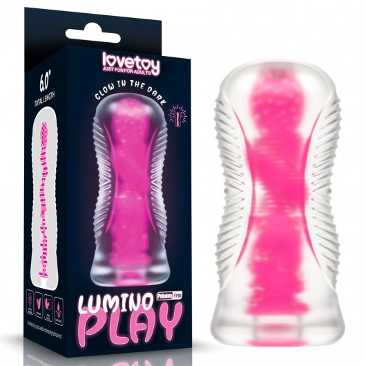 Светящийся в темноте мастурбатор 6.0 Lumino Play Masturbator - Lovetoy - в Орехово-Зуево купить с доставкой